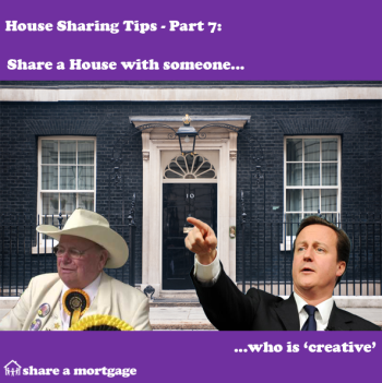 House Sharing Tips Part 7: Share with someone who is creative!