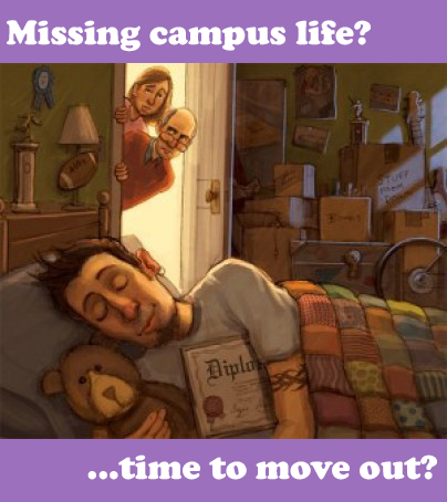 Student Accommodation - Moving back home